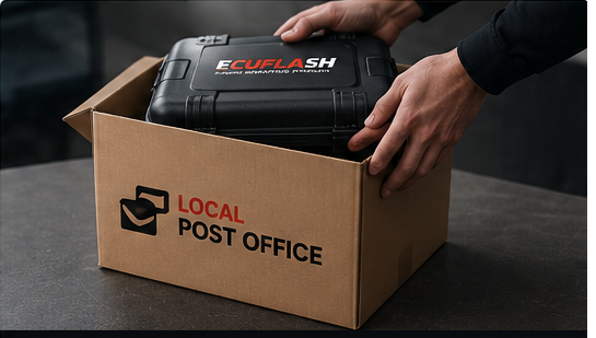 Remote programming process step 06: You Return the Kit at Your Local Post Office