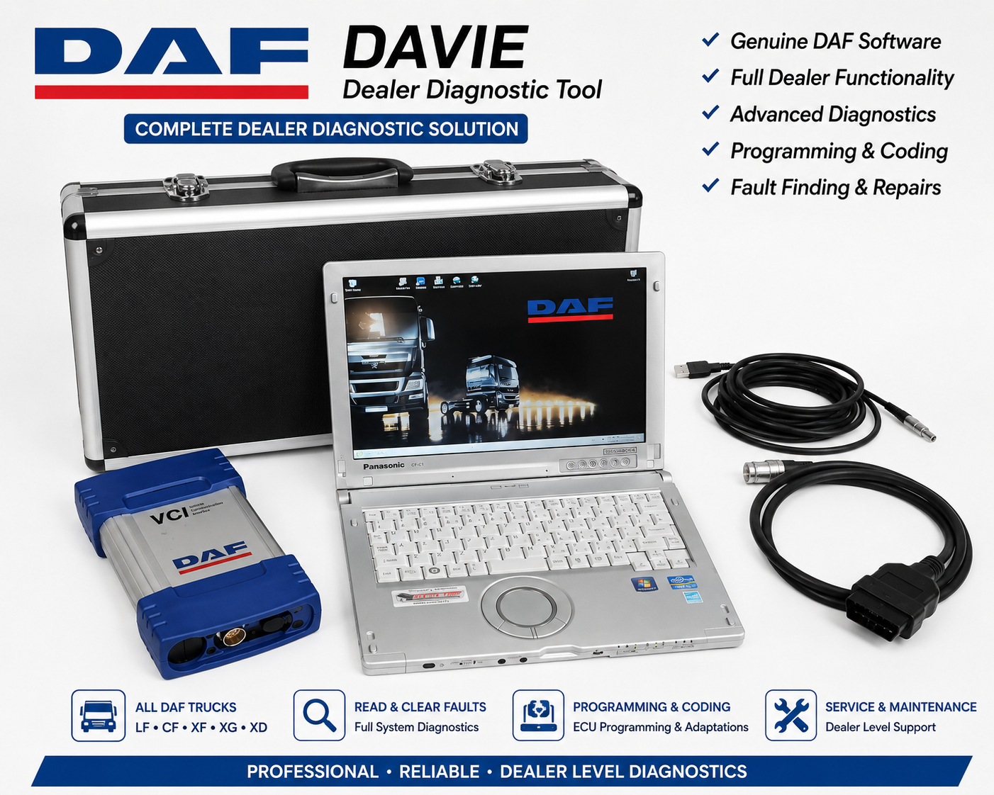 DAF DAVIE diagnostic system