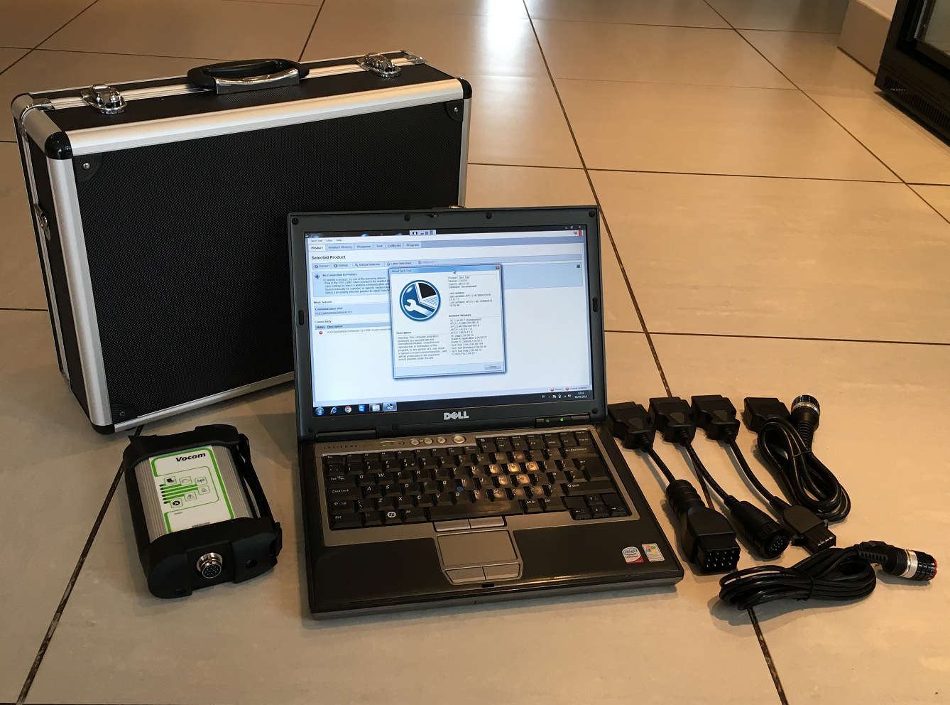 Volvo VOCOM programming interface