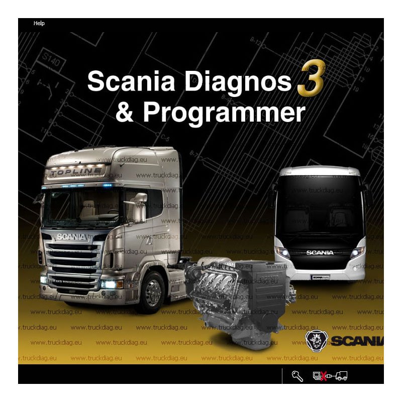 Scania SDP3 dealer diagnostic system