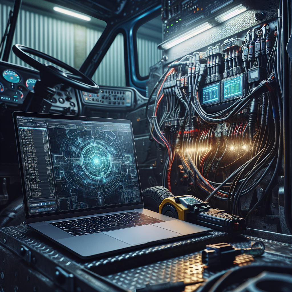 Dealer-level diagnostics on commercial vehicle