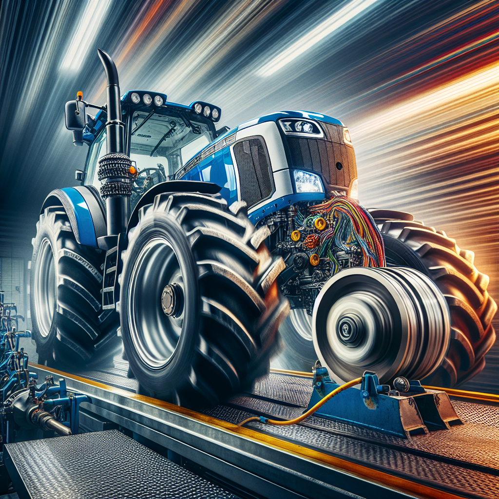 Tractor dyno test