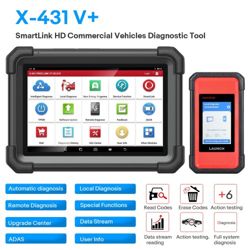 Launch Multi-vehicle diagnostic and programming platform