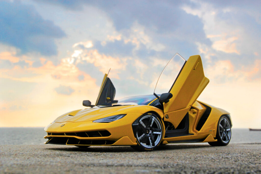 yellow lamborghini remap