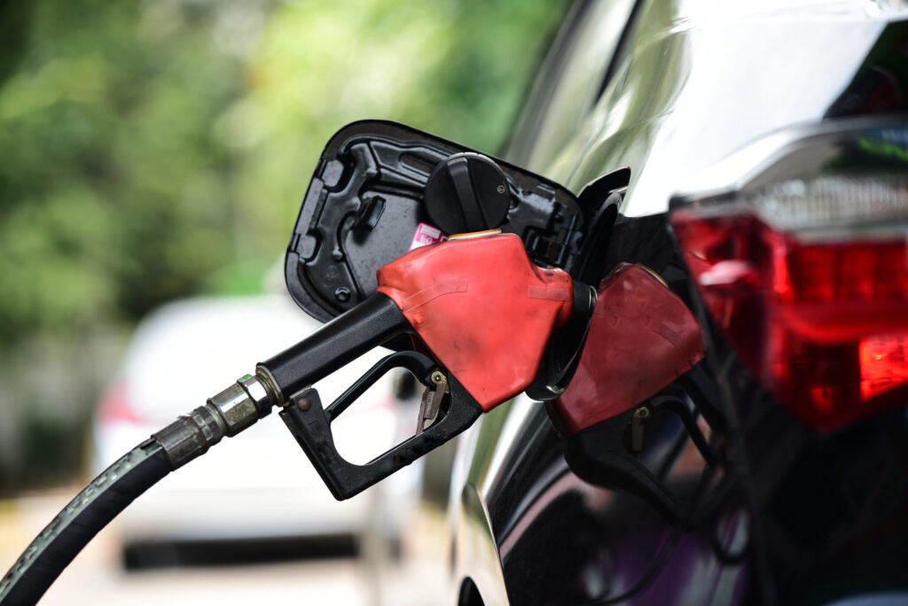 driver saving fuel by remapping vehicles engine