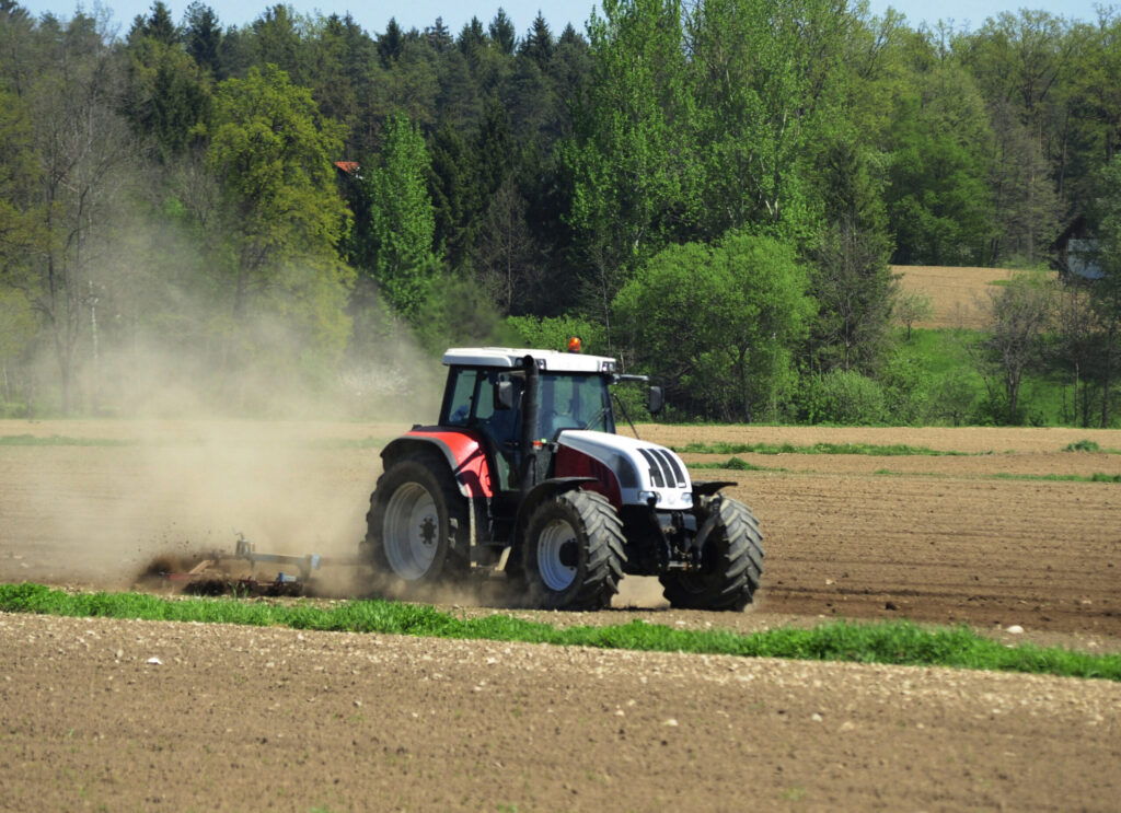 tractor working a field faster after tractor tuning